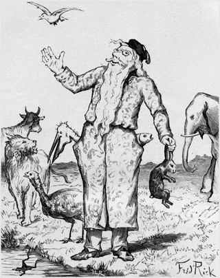 7. Creation of the animals.