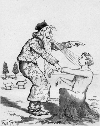 8. Creation of man.